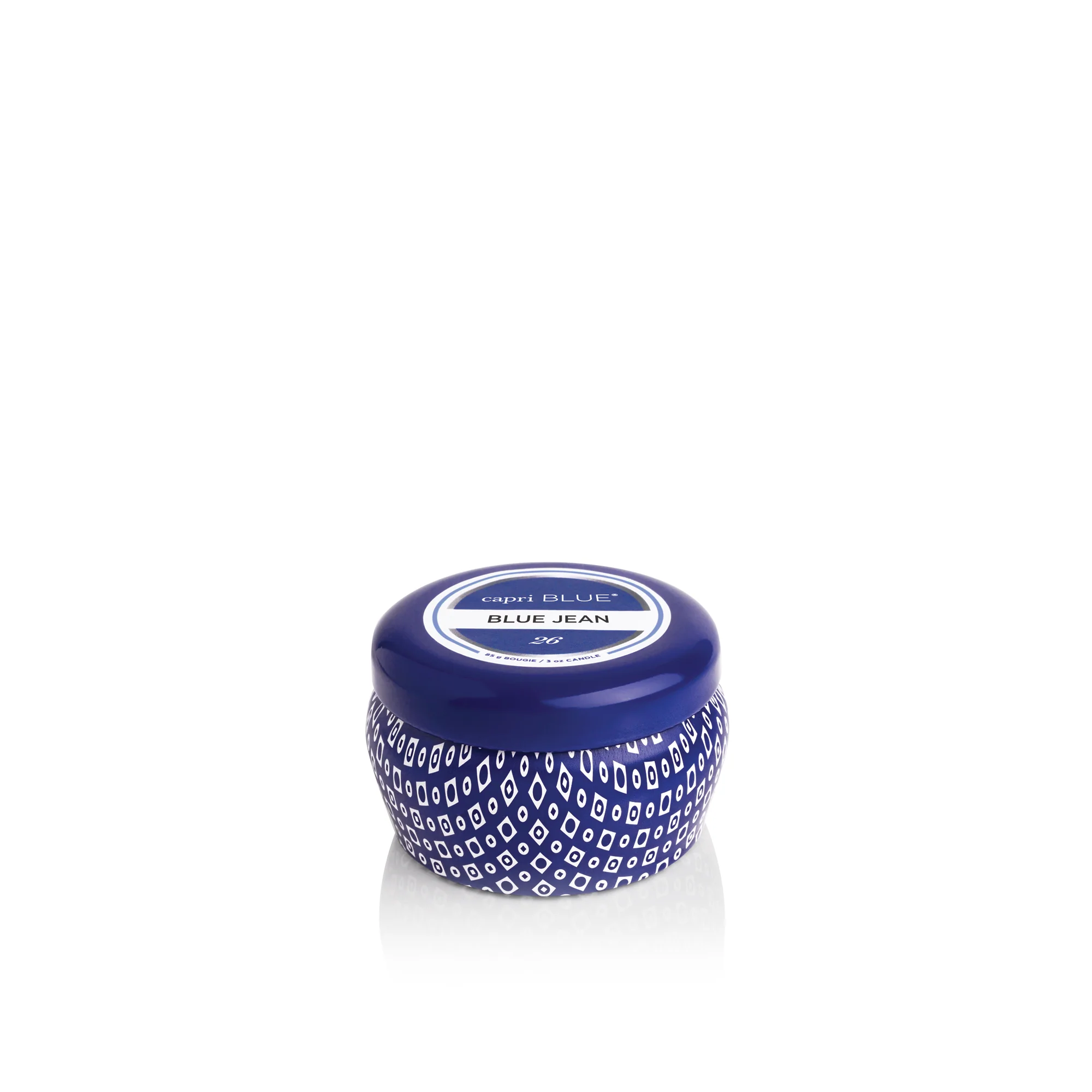 Blue Jean Blue Mini Tin Candle