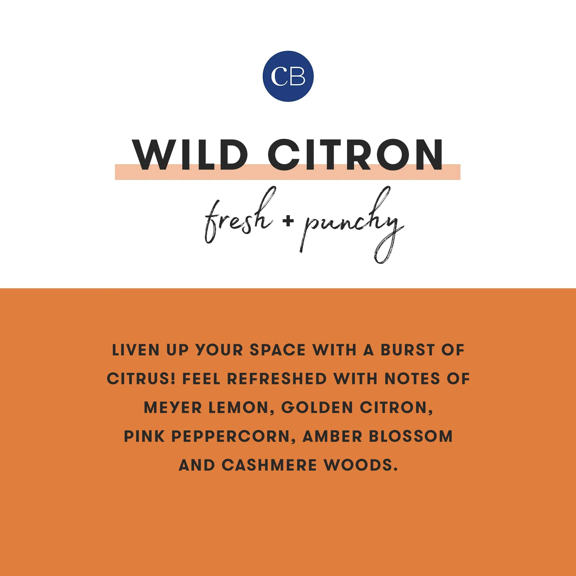 CB + PURA Diffuser Refill, Wild Citron - Image 2