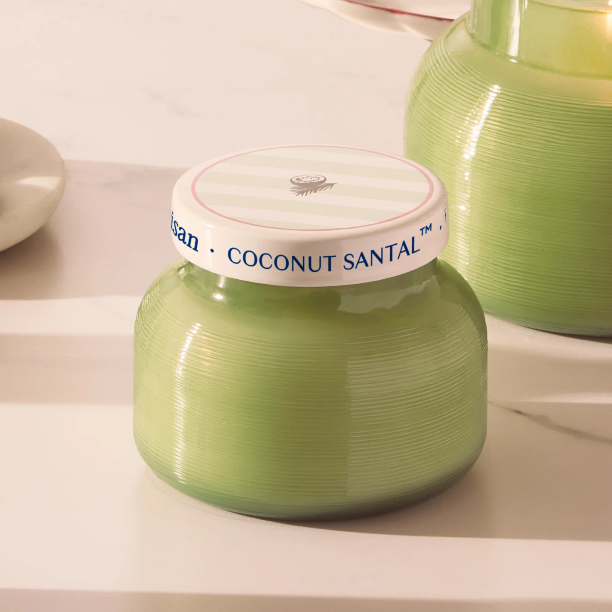 Coconut Santal Caffè Capri Petite Candle - Image 2