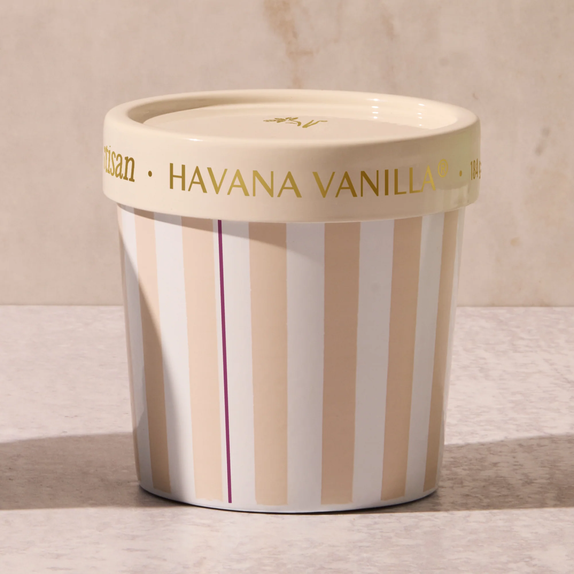 Havana Vanilla Caffè Capri Gelato Cup Candle - Image 2