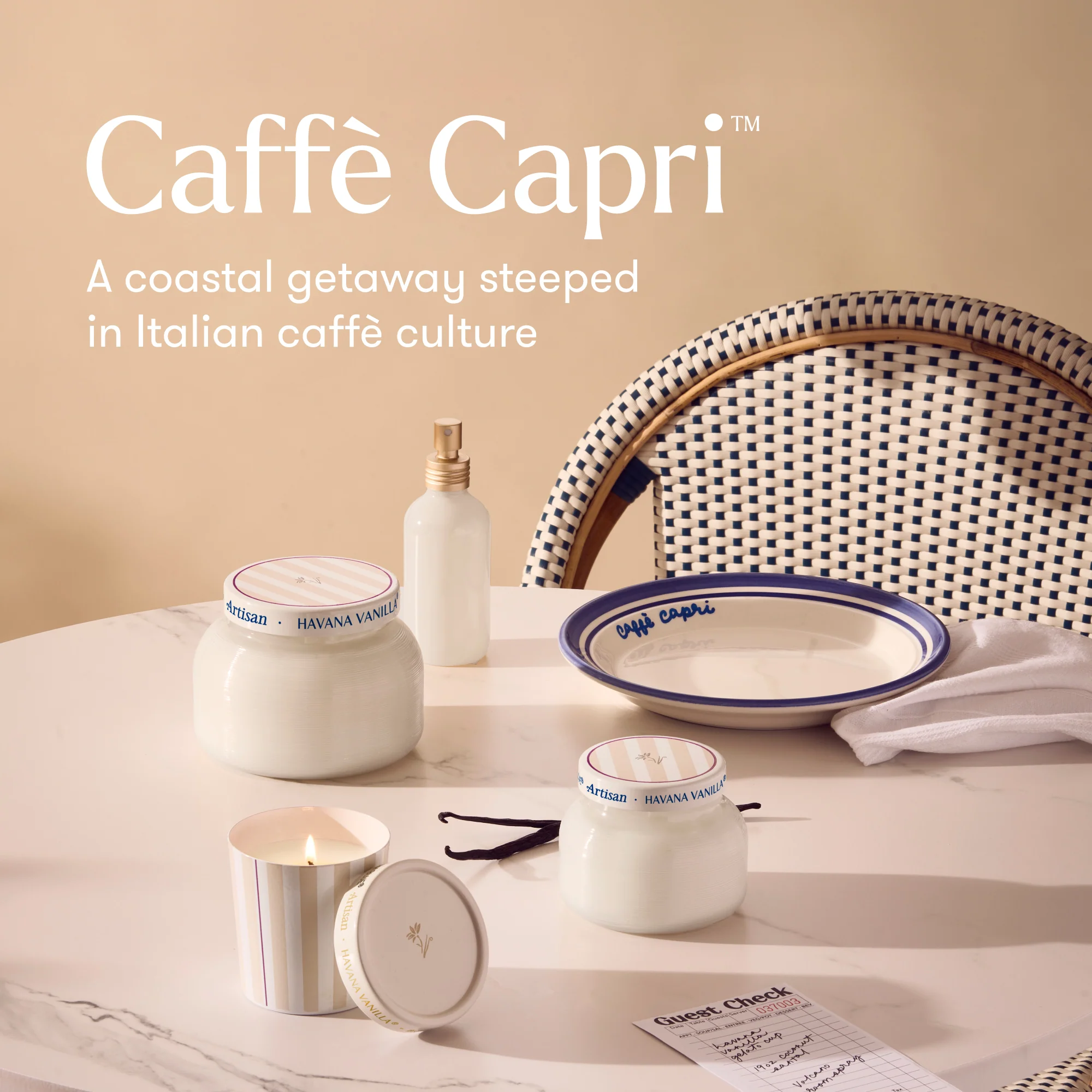 Havana Vanilla Caffè Capri Gelato Cup Candle - Image 6