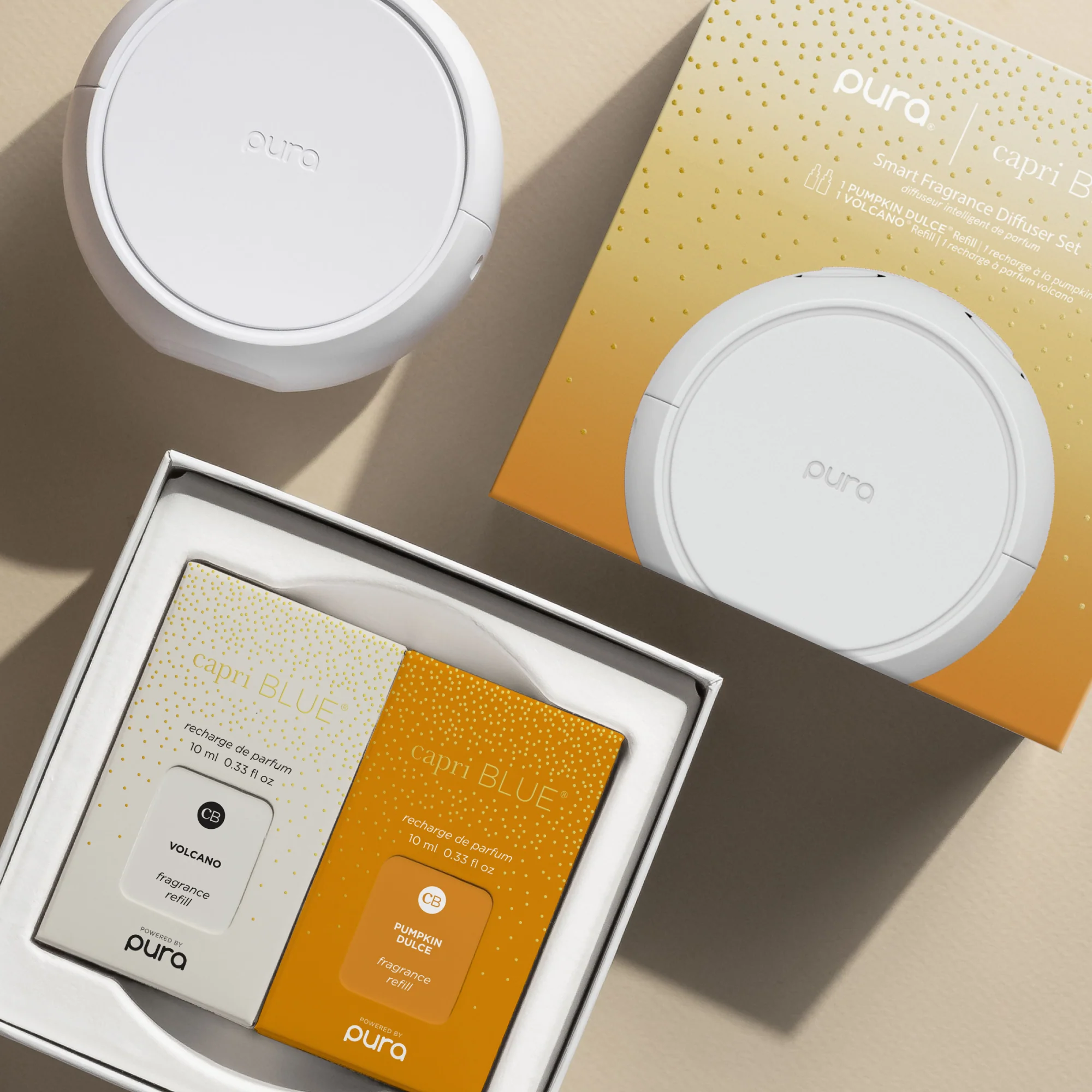 CB + PURA V5 Smart Home Diffuser Kit, Volcano + Pumpkin Dulce - Image 9