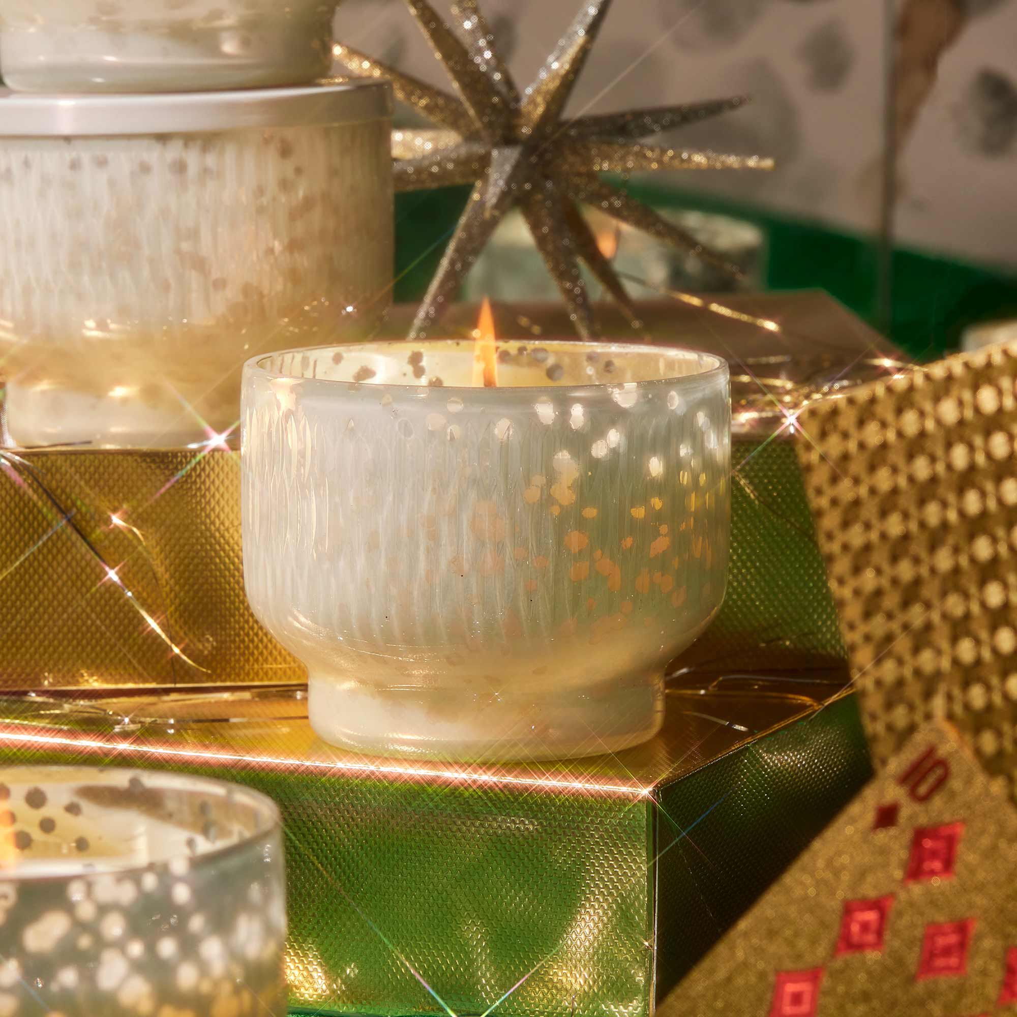 Tinsel & Spice Holiday Mercury Inverted Candle - Image 3