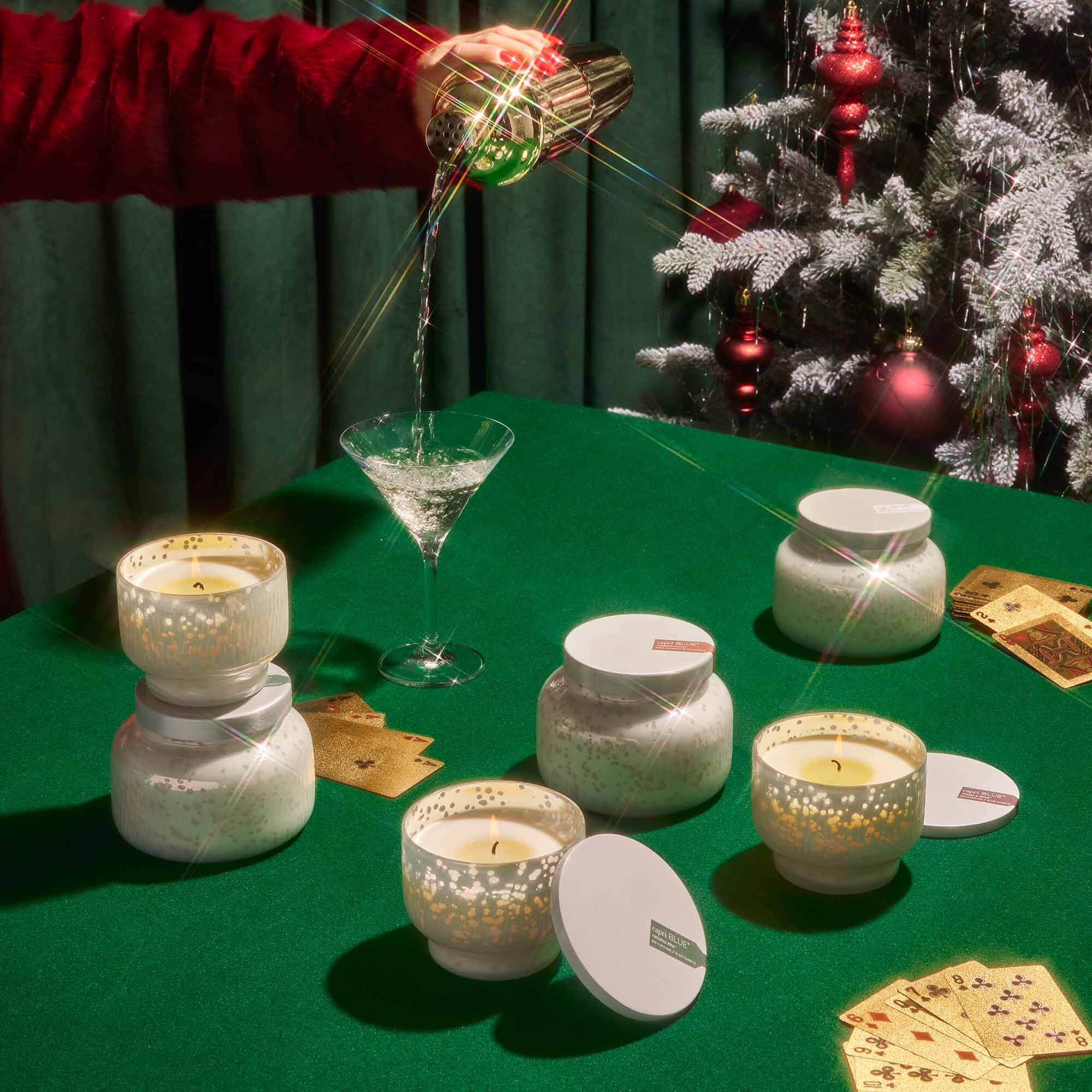 Tinsel & Spice Holiday Mercury Inverted Candle - Image 5
