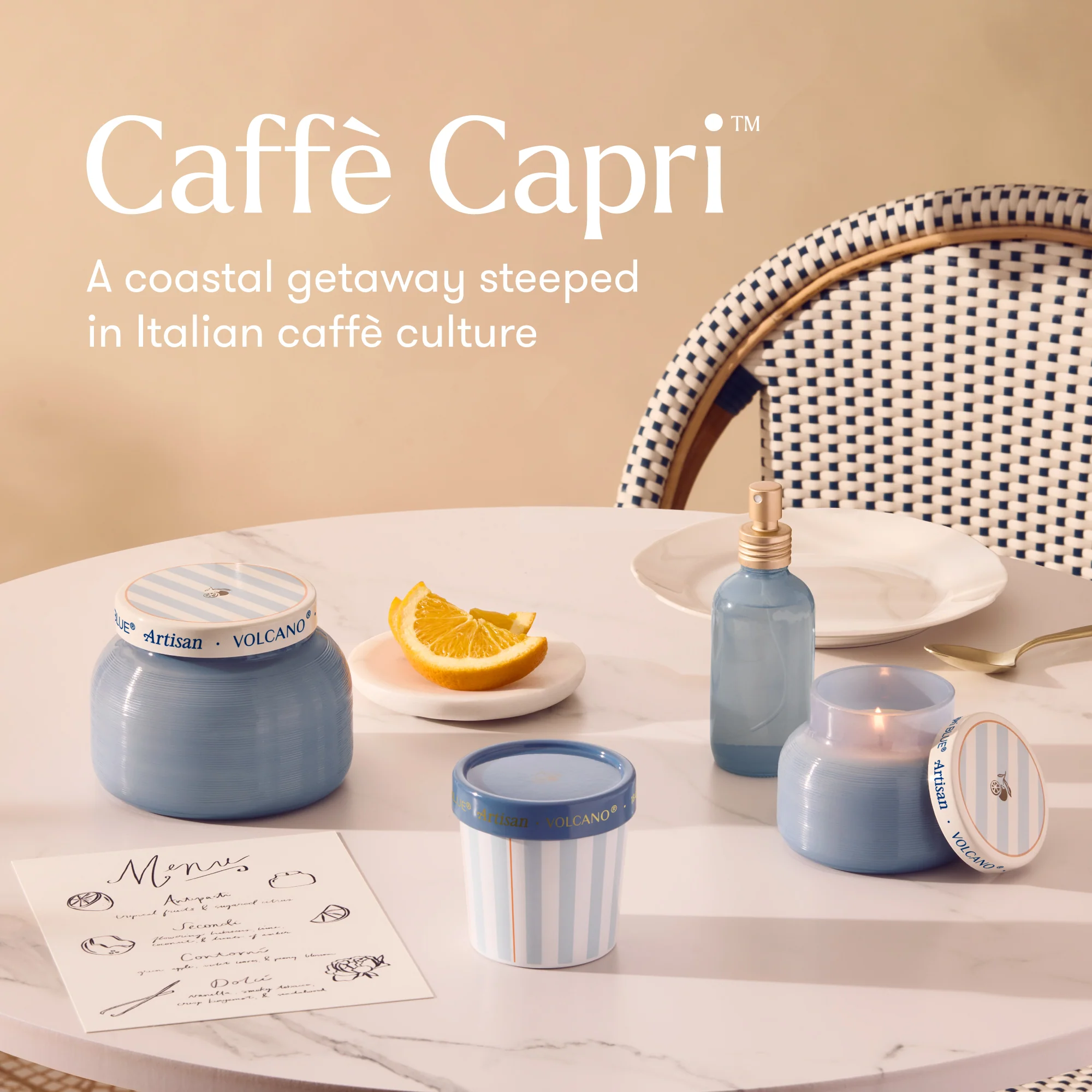 Volcano Caffè Capri Petite Candle - Image 6