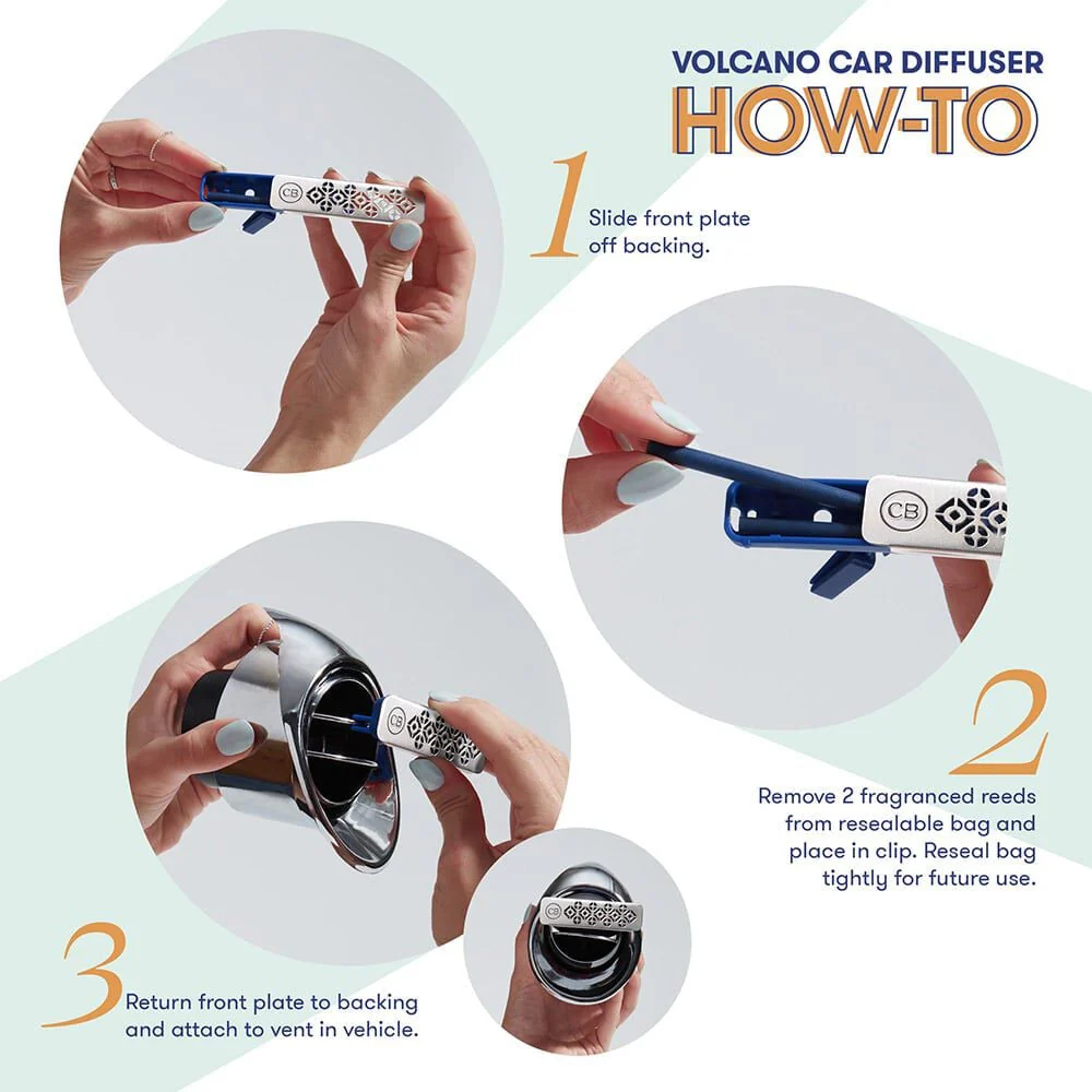 Volcano Car Diffuser Fragrance Refills - Image 4
